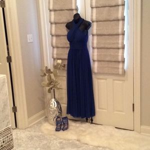 Royal blue evening gown Size 4